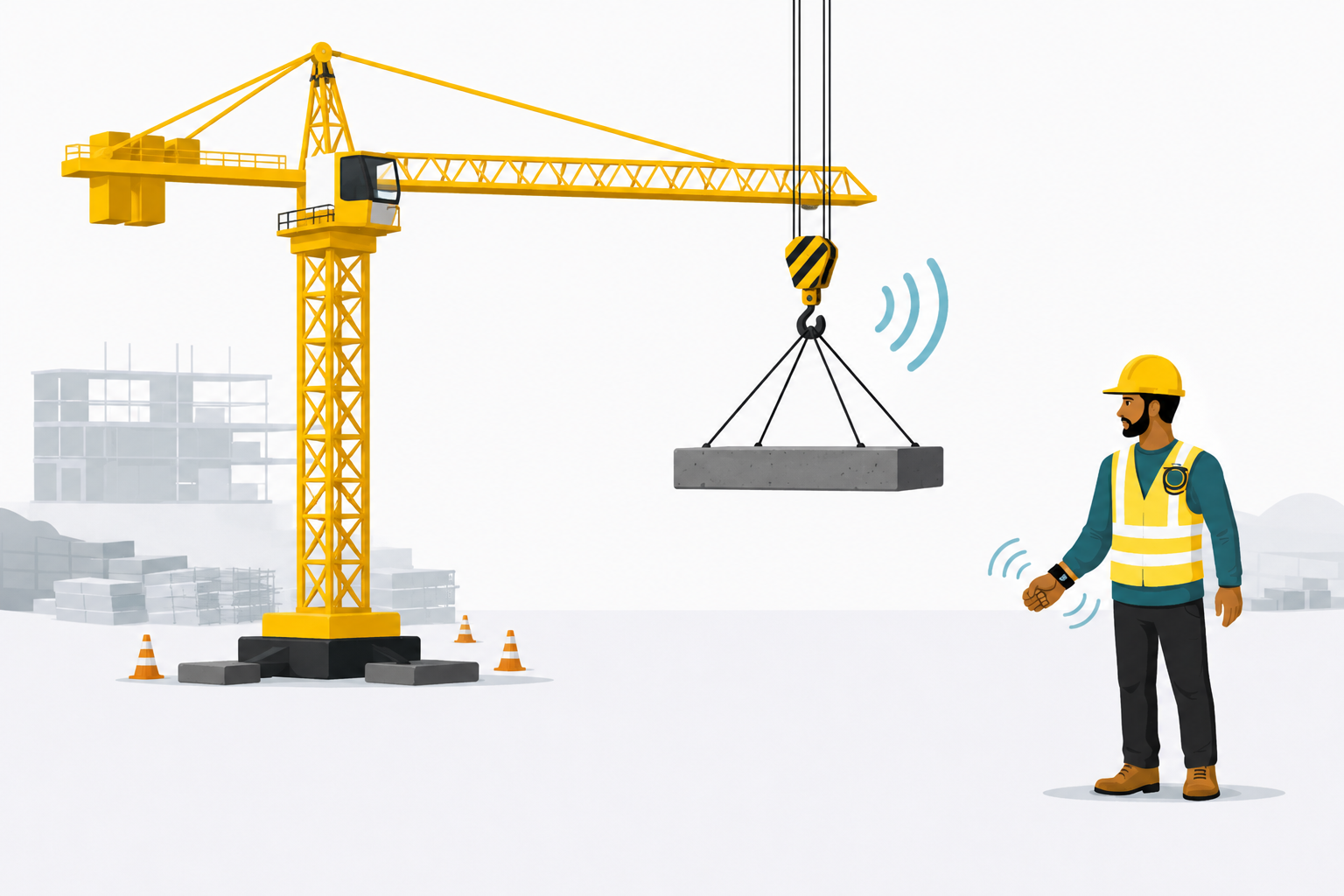 Crane UWB explanation – GenbaSense safety